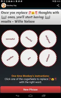 Monkey say - word game Screen Shot 4