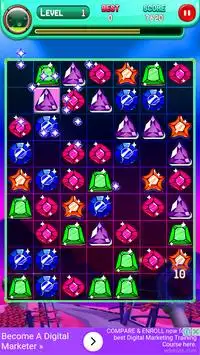 Jewels Match Master Screen Shot 4