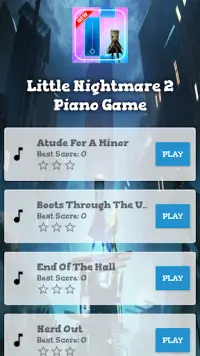 Little Nightmare 2 Piano Game Screen Shot 0