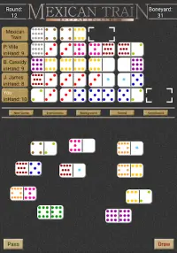 Mexican Train Dominoes Screen Shot 12