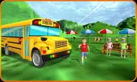 Kids School Trip Bus Game 3D Screen Shot 4
