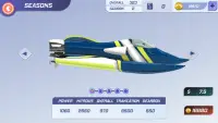 Barco de água velocidade Corrida Simulator Screen Shot 4