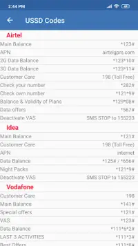 4G Recharge Plan : All in One Mobile Recharge Screen Shot 2