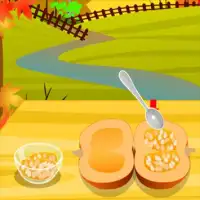 Cooking pumpkin pie Games Screen Shot 4