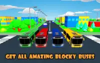 Blocky City Bus Craft Screen Shot 1
