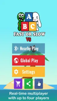 ABC Fast Or Slow-Categories Word Game Screen Shot 0