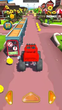 Super monster truck Racing 3D Screen Shot 3