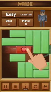 Открыть - Unblock Puzzle Screen Shot 2