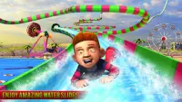 Parque acuático infantil Water Adventure 3D Screen Shot 1