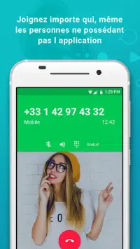 Nextplus: SMS et appels Screen Shot 1