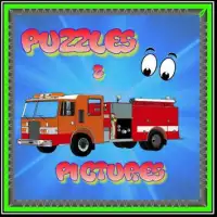 Fire Truck Puzzles for Kids Screen Shot 2