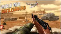 World War Commando Army Battleground Survival Game Screen Shot 0