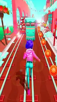 Subway Dash - Princess Runner Escape Screen Shot 1