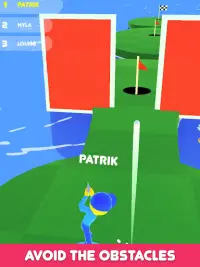 Golf Race Screen Shot 6