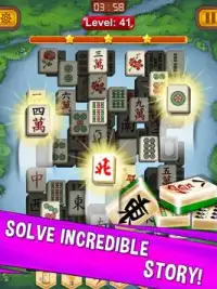 Mahjong Quête Puzzle Meister Screen Shot 2