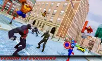 Super Venom Man VS Iron Hammer God Infinity Battle Screen Shot 5