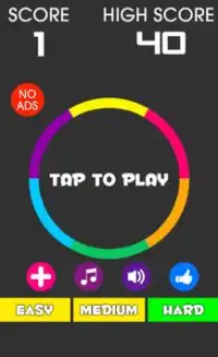 Crazy Wheel Infinity Switch Color : Tap Circle Screen Shot 0