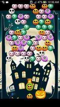 Bubble Shooter Halloween Screen Shot 3