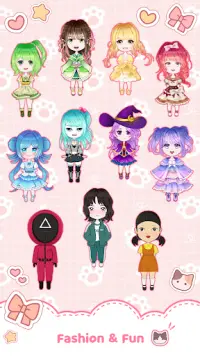 Chibi Dolls: Dress up game Screen Shot 4