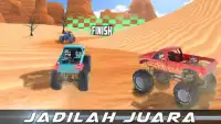 Rakasa truk offroad padang pasir ras 3d Screen Shot 4