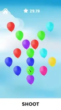 Воздушный шар захватывающая игра с одним нажатием Screen Shot 1