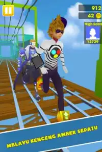 Subway Ladybug Surf Jump Dash Runner 3D Screen Shot 0