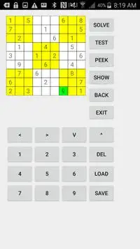 Sudoku Helper Screen Shot 1