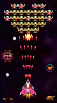 Galaxy Attack: Chicken Shooter Screen Shot 0