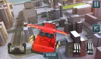 Futuristic fly Limousine game Screen Shot 2