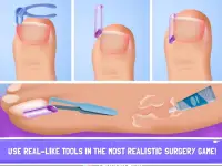 Nail Surgery Foot Toe Doctor Screen Shot 5