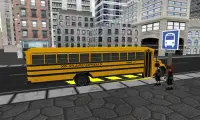 Schoolbus Driving Simulator 3D Screen Shot 1