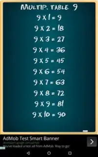 Table de multiplication FREE Screen Shot 18