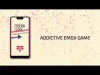 Color Line Tap – Cool Emoji Edition Screen Shot 0