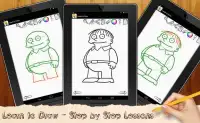 Aprenda a desenhar a Família dos Simpsons Screen Shot 5