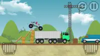Stickman Racing Destruction Truck Game Screen Shot 2