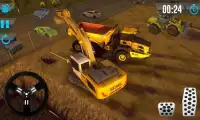 Excavator City Construction 3D- Sand Excavator Sim Screen Shot 2