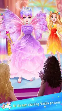 Rainbow Princess Makeup Screen Shot 4