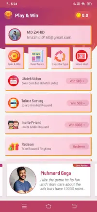 Grab Bucks Pro Rewards and Free Gift Cards Screen Shot 0