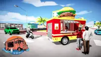 Fast food simulatore di camion Screen Shot 0
