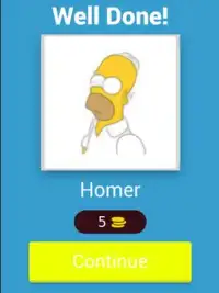 The Simpsons : Character Guess Screen Shot 7