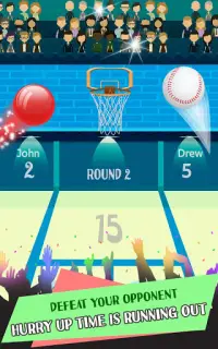 Doodle Ball - Dunk The Hoop Screen Shot 1