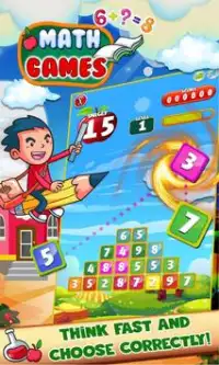 Math Games Free Screen Shot 0