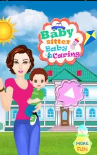 Babysitter Pflege Baby Spiele Screen Shot 0