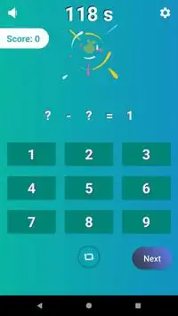 Math exercises - Brain Quizzes & Math Puzzles game Screen Shot 1