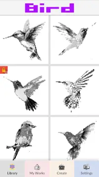 Bird - Pixel Art Screen Shot 0