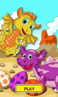 Dinosaur Games With Eggs: Kids Screen Shot 0