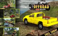 Offroad Hilux Up Hill Climb Truck Simulator 2017 Screen Shot 13