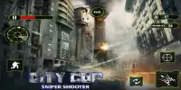 City Cop Sniper Shooting 3D Screen Shot 1