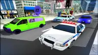 Cop Car Driver 3D Simulator Screen Shot 8