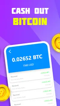 Agujero de bitcoin - Gana Bitcoin real Screen Shot 1